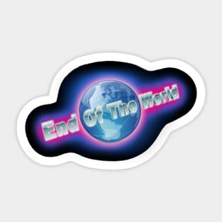 End the world Sticker